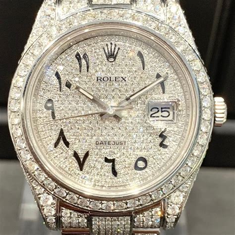 arabisch rolex|rolex arabic dial iced out.